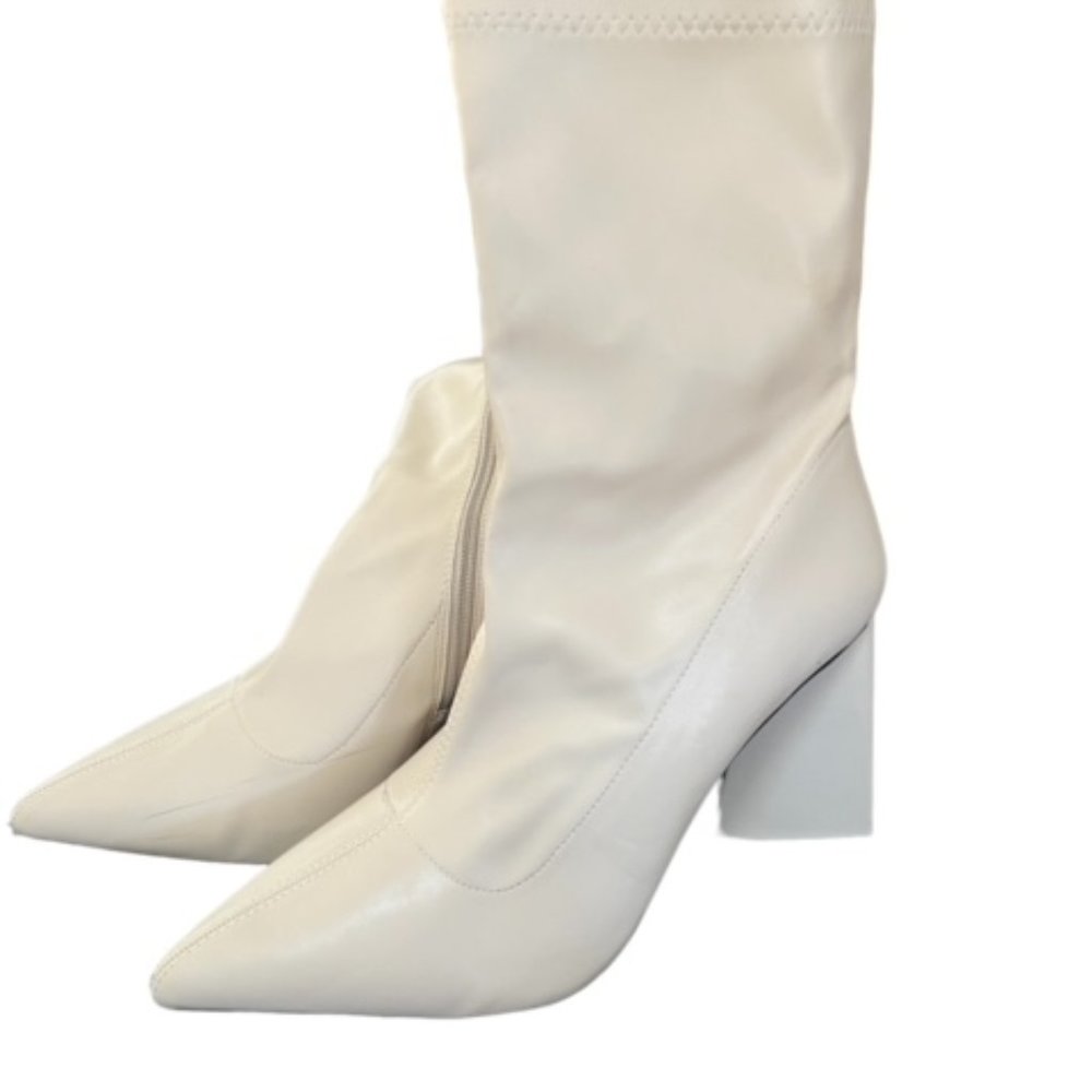 Forever 21 White Boot